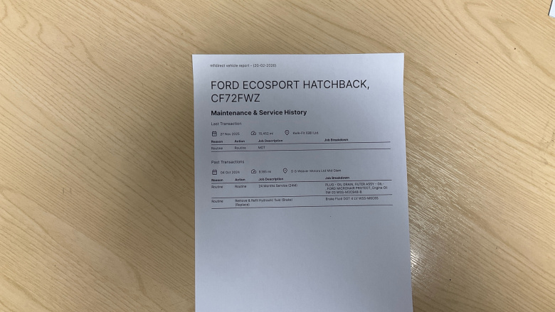 Ford EcoSport 1.0 EcoBoost 125 ST-Line 5dr Petrol Hatchback